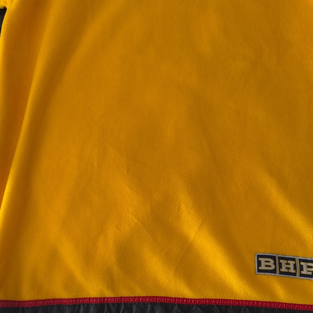 Beverly Hills Polo Club Yellow and Black Hoodie Sweater - Picture 5 of 6
